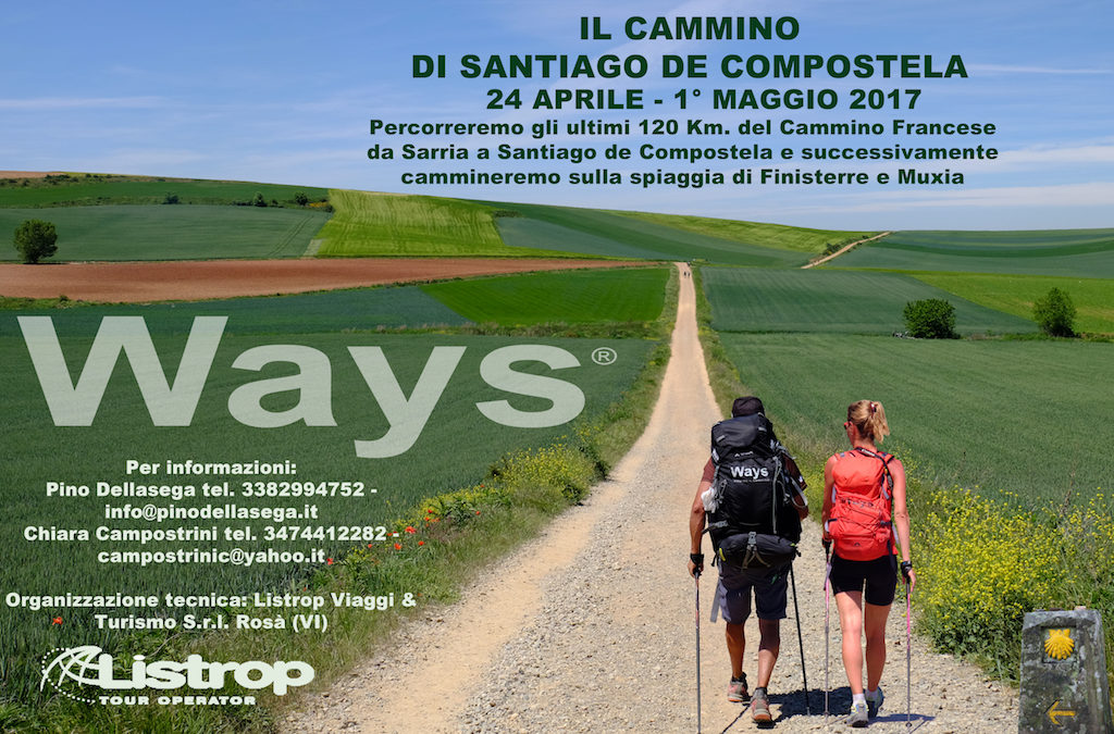 Il Cammino di Santiago de Compostela 24 aprile – 1° maggio 2017