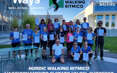 NORDIC WALKING RITMICO A ORIO AL SERIO (BG) – L’AGGIORNAMENTO E’ STATO UN BEL SUCCESSO
