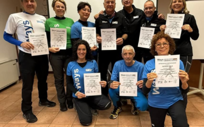 UN SUCCESSO IL LABORATORIO NORDIC WALKING E PATOLOGIA ONCOLOGICA A SABBIONARA D’AVIO (TN) 22/23 NOVEMBRE 2025