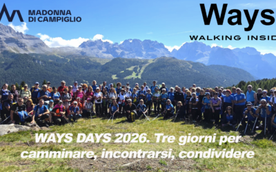WAYS DAYS 2026. Tre giorni per camminare, incontrarsi, condividere