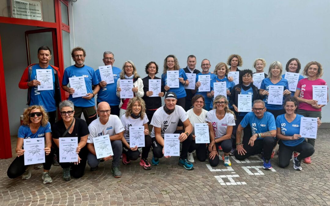 Nordic Walking Ritmico: conclusa ad Avio (TN) la due giorni di formazione per tecnici sportivi.
